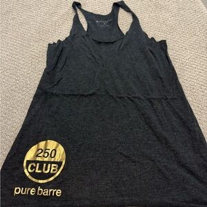 Pure Barre 250 Women's Black Tank Top